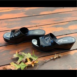 Salvatore Ferragamo Platform Sandals Size 8